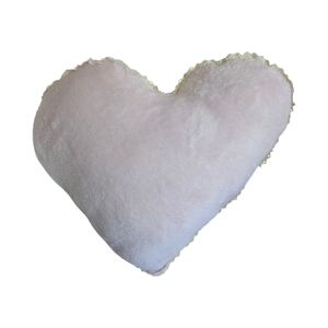 Shabby Chic Heart Lace Pillow